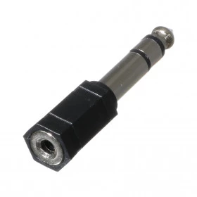 Adaptador P10 Macho x J2 P2 Fêmea Estéreo