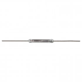 Reed Switch NA Ampola 2*14mm Sensor Magnético Ampola Branca