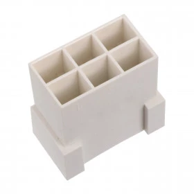 Conector Alojamento Para Faston 6,3mm Automotivo 6 Vias Macho