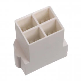 Conector Alojamento Para Faston 6,3mm Automotivo 4 Vias Macho