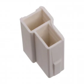 Conector Alojamento Para Faston 6,3mm Automotivo 2 Vias Fêmea