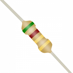 Resistor 5,1Ω 5% 1/4W CR25 5R1 5,1R