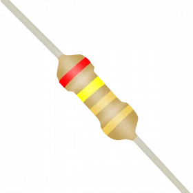 Resistor 2,4Ω 5% 1/4W CR25 2R4 2,4R