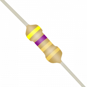 Resistor 4,7Ω 5% 1/4W CR25 4R7 4,7R