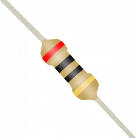Resistor 20Ω 5% 1/4W CR25 20R