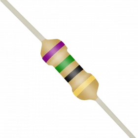 Resistor 75Ω 5% 1/4W CR25 75R