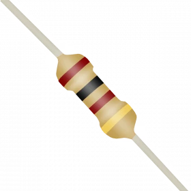 Resistor 100Ω 5% 1/4W CR25 100R