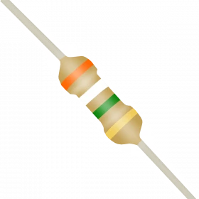 Resistor 3,9MΩ 5% 1/4W CR25 3,9M 3M9