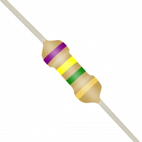 Resistor 4,7MΩ 5% 1/4W CR25 4,7M 4M7