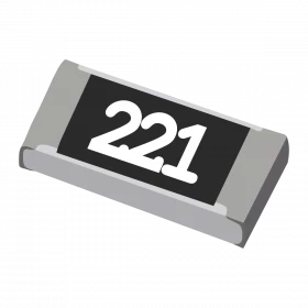 Resistor 220Ω 5% 1/4W SMD 1206 220R