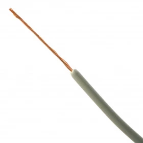 Cabo tipo Cabinho para Eletrônica Cinza 0,30mm²