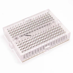 Mini Protoboard 170 Furos Transparente