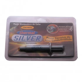 Pasta Térmica Termal Silver Alta Condutividade com Prata 5g