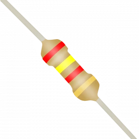 Resistor 2,4kΩ 5% 1/4W CR25 2k4