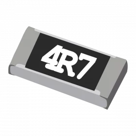 Resistor 4,7Ω 5% 1/4W SMD 1206 4R7