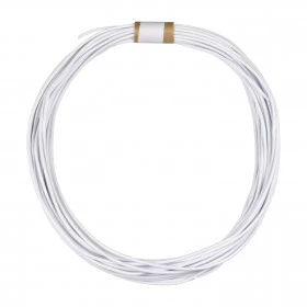 Cabo tipo Cabinho para Eletrônica Branco 1mm² (metro)