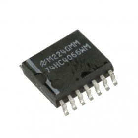74HC4066 SMD SOIC Largo Quatro Chaves Analógicas Bi-direcionais 4066