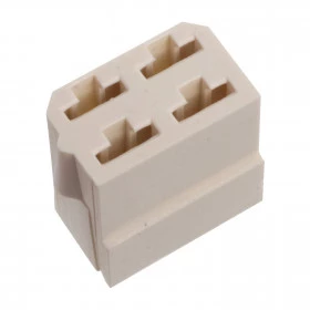 Conector Alojamento Para Faston 6,3mm Automotivo 4 Vias Fêmea
