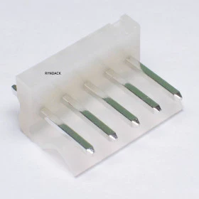 Conector 5 Vias KK 3,96mm Macho 180° KKzão