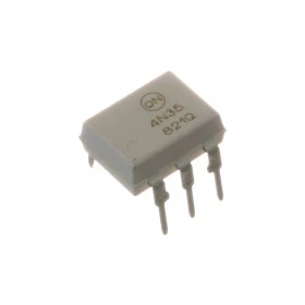 4N35 Optoacoplador com Fototransistor Branco
