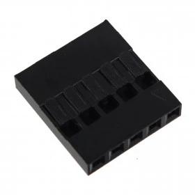 Alojamento 5 Vias Modu 2,54mm