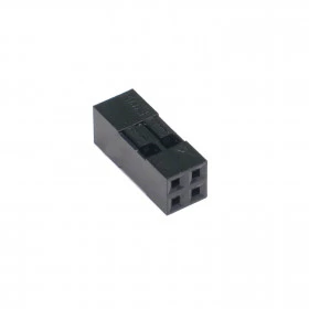 Alojamento 2x2 Vias 4 Vias Modu 2,54mm