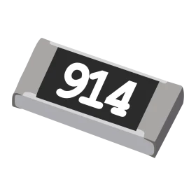 Resistor 910kΩ 5% 1/4W SMD 1206