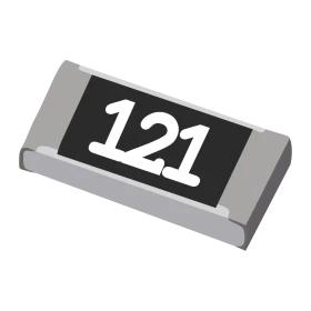 Resistor 120Ω 5% 1/4W SMD 1206 120R