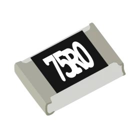 Resistor de Precisão 75Ω 1% 1/8W SMD 0805 75R