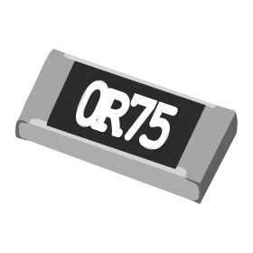 Resistor de Precisão 0,75Ω 1% 1/4W SMD 1206 0,75R 0R75