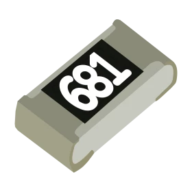 Resistor 680Ω 5% 1/10W SMD 0603 680R
