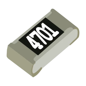 Resistor de Precisão 4,7kΩ 1% 1/8W SMD 0603 4k7