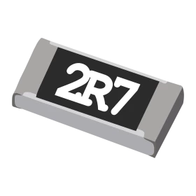Resistor 2,7Ω 5% 1/4W SMD 1206 2,7R 2R7