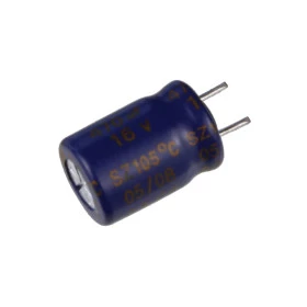 Capacitor Eletrolítico 470μF 470uF 16V 105ºC 8x12mm Terminais Curtos