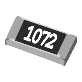 Resistor de Precisão 10,7kΩ 1% 1/4W SMD 1206 10k7