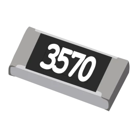 Resistor de Precisão 357Ω 1% 1/4W SMD 1206 357R