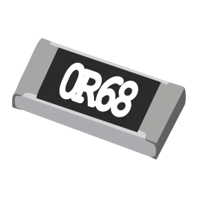 Resistor de Precisão 0,68Ω 1% 1/4W SMD 1206 0,68R 0R68