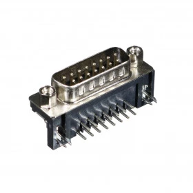 Conector DB15 Macho 90º para Placa