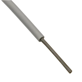 Cabo Fio Sólido Rígido para Eletrônica Estanhado Cinza 0,30mm² 300V 70°C (metro)