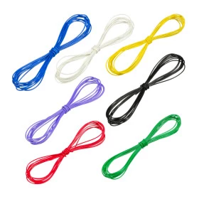 Kit 21 Metros Wire Wrap 30AWG com 7 Cores Diferentes