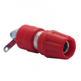 Borne para Pino Banana 4mm B19 Vermelho 20A
