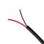 Cabo Manga 2 Vias 26AWG Preto sem Blindagem (metro)