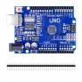 Arduino Uno R3 Compatível com ATMEGA328 CH340 com Cabo USB e Barra de Pinos
