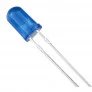 Led Azul 5mm Difuso 2000mCD 460-465nm