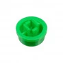 Botão Redondo Verde para Chave Tactil 12x12x7,3mm