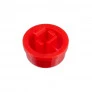 Botão Redondo Vermelho para Chave Tactil 12x12x7,3mm